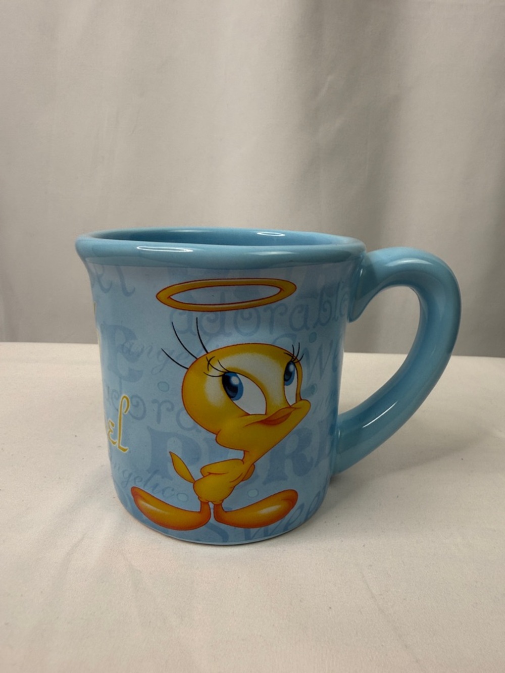 Warner Bros. Light Blue Tweety Ceramic Mug
